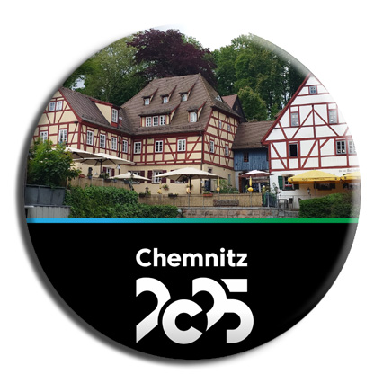Schlossvorwerk - The timbered houses below the Schlossberg are the oldest houses of Chemnitz, (17. / 18. century). Today very recommended restaurants.